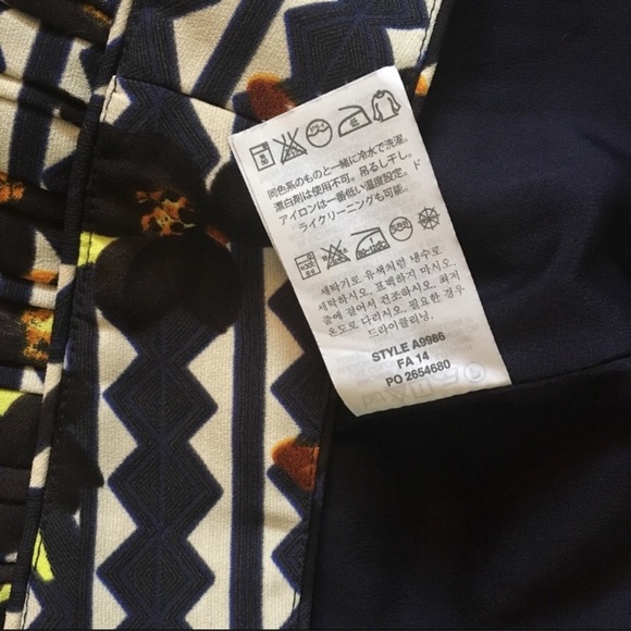 JCrew floral pleated geo skirt - Picture 7 of 8